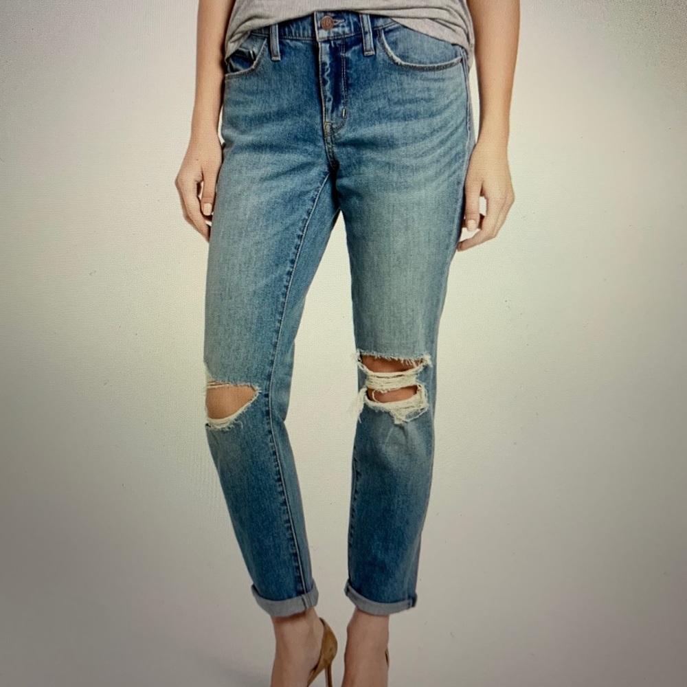 Treasure & Bond Ripped Boyfriend Jeans - Size 26